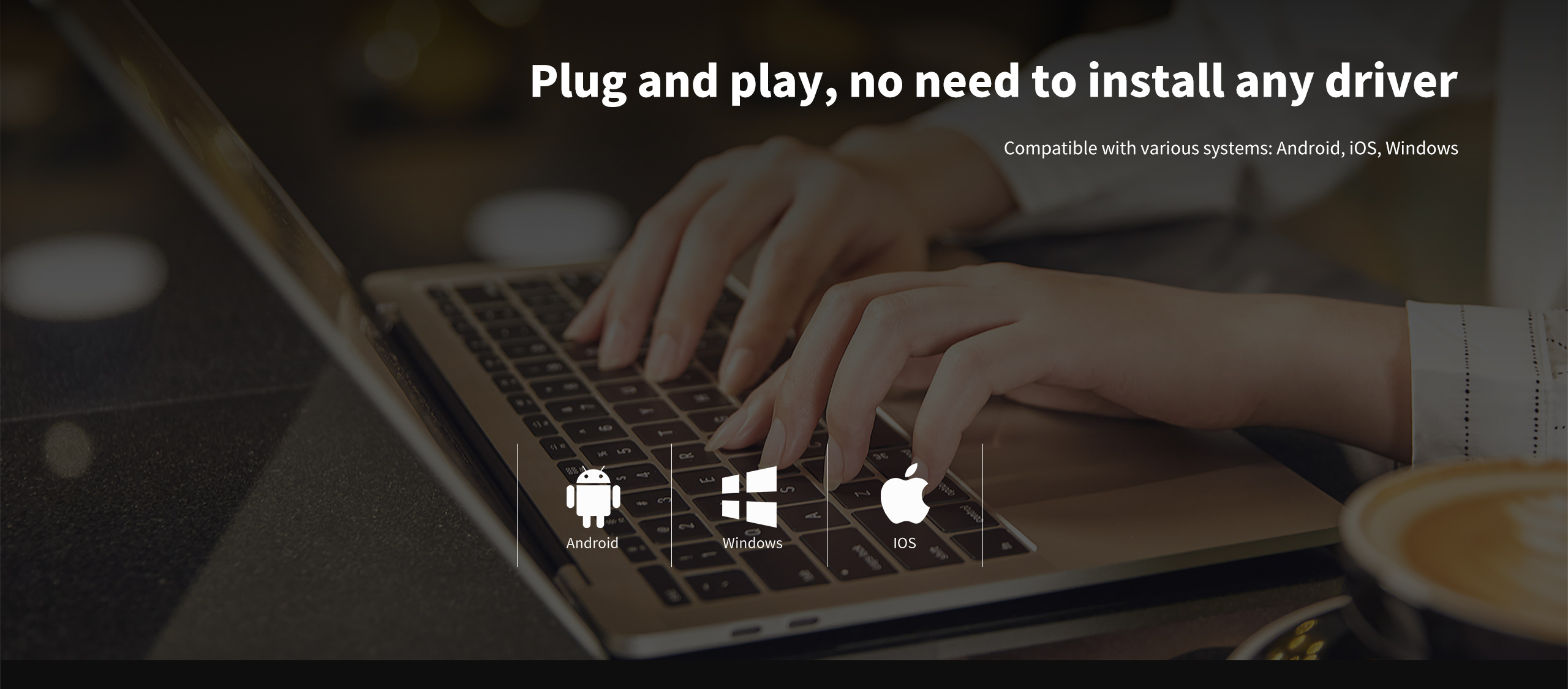 Plug and play qr coder scanner
